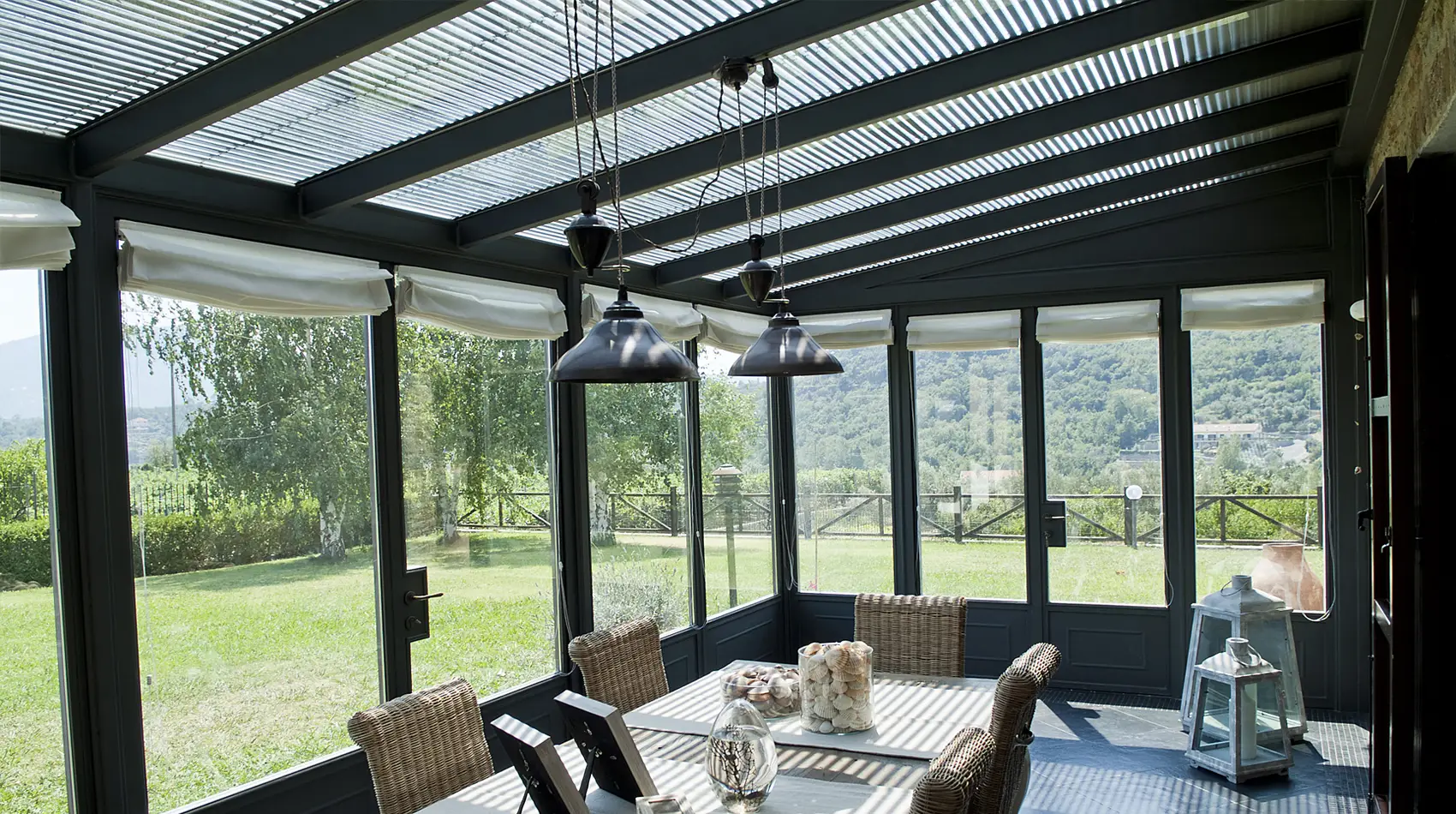 C – Shading table in wood in Pisa