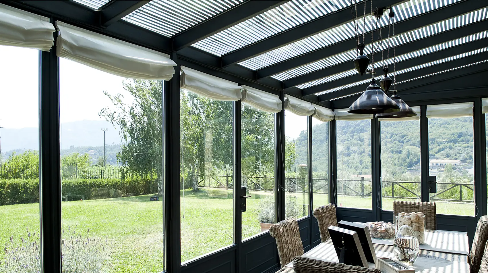 C – Shading table in wood in Pisa